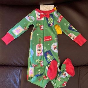 TBBC BEAUFORT Noelle night footed little Christmas footed footie sleep n play